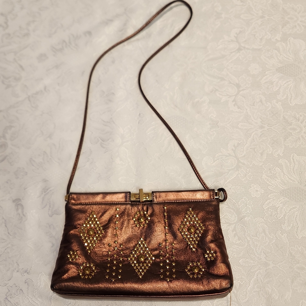Valerie Jean Bronze Bag Made In USA